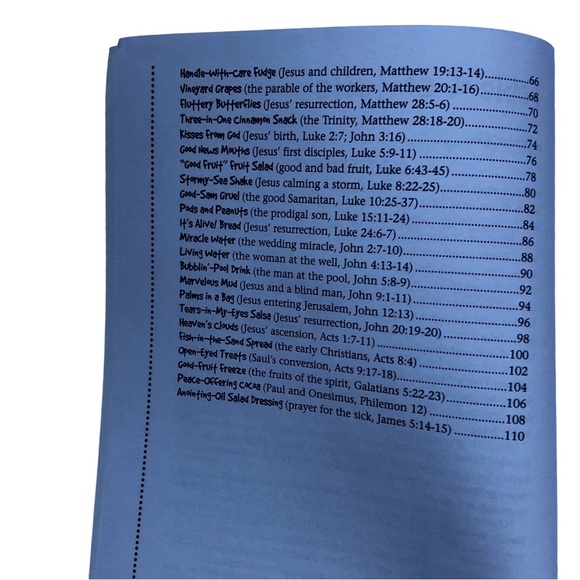 Book - Incredible Edible Bible Fun by Nanette Goings - Picture 4 of 7